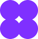 Purple abstract logo